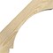 Ekena Millwork 4"W x 14"D x 14"H Imperial Rough Sawn Knee Brace, Douglas Fir BRC04X14X14IMP00RDF - alternate 3
